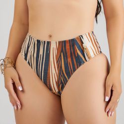 BIQUINI MAX BIJOUX ESTAMPADO ZB PELE SELVAGEM - Banho de Mar
