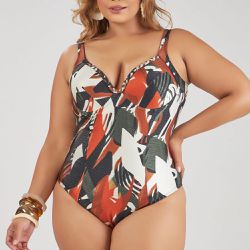 MAIÔ COM BOJO TRISSÊ ESTAMPADO ZB RAIZES MISTICAS - Banho de Mar