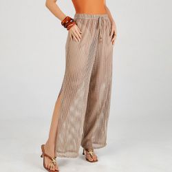 CALÇA TELA DUNAS AVELA - Banho de Mar