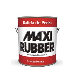 BATIDA DE PEDRA BRANCO MAXI RUBBER 3,6L - Baratão das Tintas 
