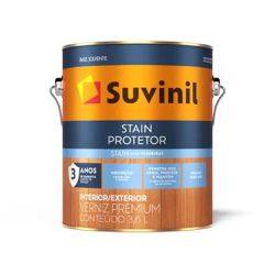 SUVINIL VERNIZ STAIN IMPREGNANTE MOGNO 3,6L - Baratão das Tintas 