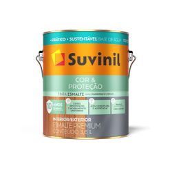 SUVINIL ESMALTE COR E PROTEÇÃO BASE DE ÁGUA BRANCO... - Baratão das Tintas 