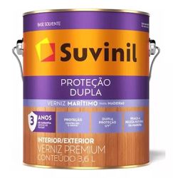 SUVINIL VERNIZ MARÍTIMO DUPLA PROTEÇÃO FOSCO 3,6L... - Baratão das Tintas 