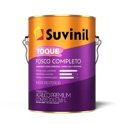 SUVINIL ACRILICO TOQUE FOSCO COMPLETO TÂMARA 3,6L - Baratão das Tintas 