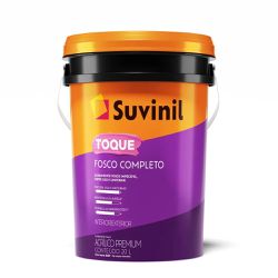 SUVINIL TOQUE FOSCO COMPLETO BRANCO 20L - Baratão das Tintas 