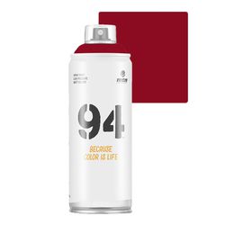 SPRAY 94 VERMELHO VIVO FOSCO RV3001 MONTANA 400ML - Baratão das Tintas 