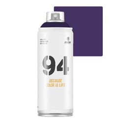 SPRAY 94 VIOLETA ELECTRA FOSCO RV175 MONTANA 400ML - Baratão das Tintas 