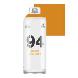 SPRAY 94 LARANJA FLUORESCENTE FOSCO MONTANA 400ML - Baratão das Tintas 