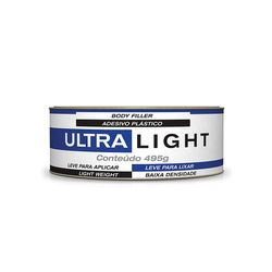 MASSA PLÁSTICA ULTRA LIGHT MAXI RUBBER 495GR - Baratão das Tintas 