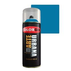 COLORGIN SPRAY ARTE URBANA AZUL EUROPÉIA 924 400ML - Baratão das Tintas 