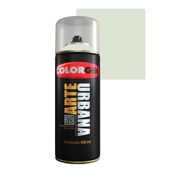 COLORGIN SPRAY ARTE URBANA BRANCO GELO 943 400ML - Baratão das Tintas 