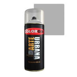 COLORGIN SPRAY ARTE URBANA PRATA 990 400ML - Baratão das Tintas 