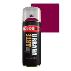 COLORGIN SPRAY ARTE URBANA FRAMBOESA 956 400ML - Baratão das Tintas 