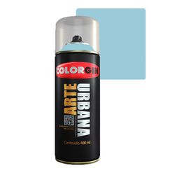 COLORGIN SPRAY ARTE URBANA AZUL CHUVA 928 400ML - Baratão das Tintas 