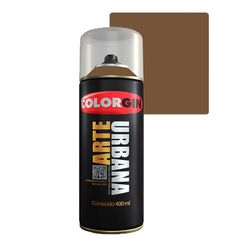 COLORGIN SPRAY ARTE URBANA CHOCOLATE 980 400ML - Baratão das Tintas 