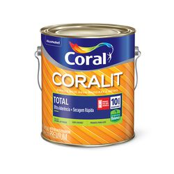 CORALIT ZERO ESMALTE ACETINADO BRANCO 900ML - Baratão das Tintas 