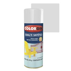 COLORGIN SPRAY ESMALTE SINTÉTICO GELO 350ML - Baratão das Tintas 