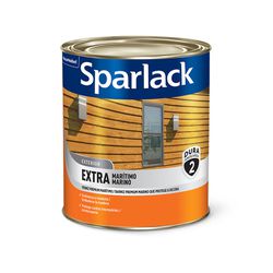 SPARLACK MARÍTIMO ACETINADO NATURAL 900ML - Baratão das Tintas 