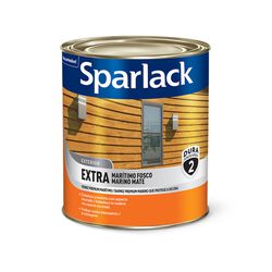 SPARLACK MARÍTIMO FOSCO NATURAL 900ML - Baratão das Tintas 