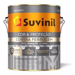 SUVINIL COR E PROTEÇÃO CONTRA FERRUGEM BRANCO 3,6L... - Baratão das Tintas 