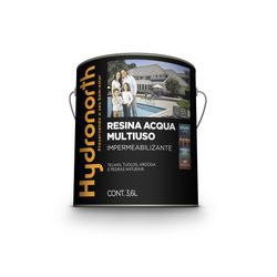 RESINA ACRÍLICA ACQUA INCOLOR HYDRONORTH 3,6L - Baratão das Tintas 