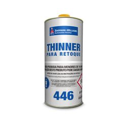 THINNER PARA RETOQUE 446 LAZZURIL 90ML - Baratão das Tintas 