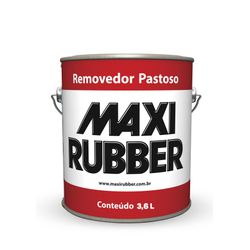 REMOVEDOR PASTOSO MAXI RUBBER 3,6L - Baratão das Tintas 