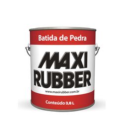 BATIDA DE PEDRA BRANCO MAXI RUBBER 3,6L - Baratão das Tintas 