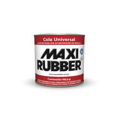 COLA UNIVERSAL MAXI RUBBER 193,5GR - Baratão das Tintas 