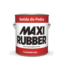 BATIDA DE PEDRA PRETO MAXI RUBBER 3,6L - Baratão das Tintas 