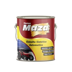 MAZA ESMALTE INDUSTRIAL AMARELO SEGURANÇA 3,6L - Baratão das Tintas 