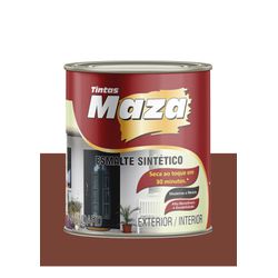 MAZA ESMALTE SINTÉTICO BRILHANTE COLORADO 900ML - Baratão das Tintas 