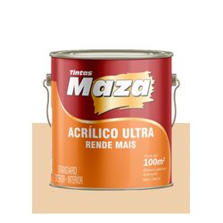 MAZA ACRÍLICO ULTRA AREIA 3,6L - Baratão das Tintas 