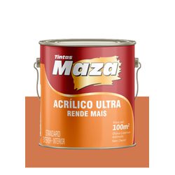 MAZA ACRÍLICO ULTRA CENOURA 3,6L - Baratão das Tintas 