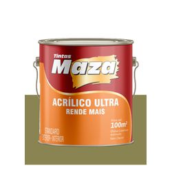 MAZA ACRÍLICO ULTRA VERDE MUSGO 3,6L - Baratão das Tintas 