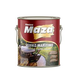 MAZA VERNIZ MARÍTIMO ACETINADO NATURAL 3,6L - Baratão das Tintas 