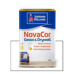 SHERWIN WILLIAMS NOVACOR GESSO E DRYWALL 18L - Baratão das Tintas 