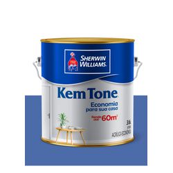 KEMTONE ACRÍLICO FOSCO AZUL INDIGO 3,6L - Baratão das Tintas 