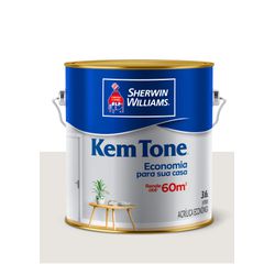 KEMTONE ACRÍLICO FOSCO BRANCO GELO 3,6L - Baratão das Tintas 