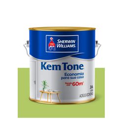 KEMTONE ACRÍLICO FOSCO VERDE LIMÃO 3,6L - Baratão das Tintas 