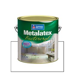 METALATEX BACTERCRYL BRANCO 3,6L - Baratão das Tintas 