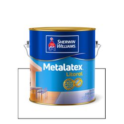 METALATEX LITORAL ACETINADO BRANCO 3,6L - Baratão das Tintas 