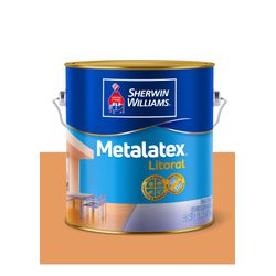 METALATEX LITORAL ACETINADO LARANJA SAUÍPE 3,6L - Baratão das Tintas 