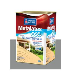 METALATEX RESINA ECO IMPERMEABILIZANTE CINZA 18L - Baratão das Tintas 