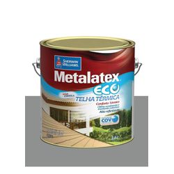 METALATEX RESINA ECO IMPERMEABILIZANTE CINZA 3,6L - Baratão das Tintas 