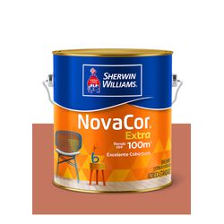 NOVACOR ACRÍLICO FOSCO PAREDE TERRACOTA NATURAL 3,... - Baratão das Tintas 