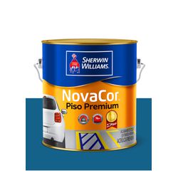 NOVACOR PISO MAIS RESISTENTE AZUL 3,6L - Baratão das Tintas 