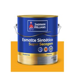 SHERWIN WILLIAMS ESMALTE SINTÉTICO SUPER SECAGEM A... - Baratão das Tintas 