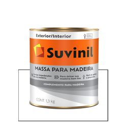 SUVINIL MASSA PARA MADEIRA 900ML - Baratão das Tintas 
