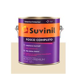 SUVINIL ACRILICO FOSCO COMPLETO AREIA 3,6L - Baratão das Tintas 